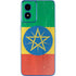 Ethiopia Flag Distressed Moto G Play 4G (2024) Skin